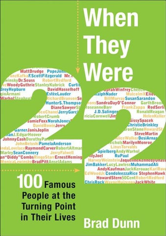 When They Were 22: 100 Famous People at the Turning Point in Their Lives by Dunn, Brad