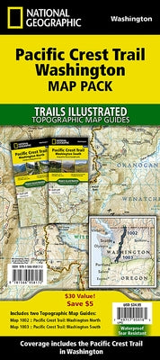 Pacific Crest Trail: Washington [Map Pack Bundle] by National Geographic Maps