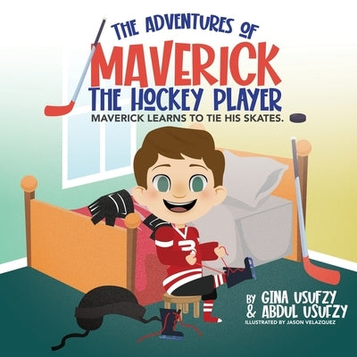 Maverick Learns to Tie His Skates by Usufzy, Gina