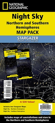 National Geographic Night Sky (Stargazer Folded Map Pack Bundle) by National Geographic Maps