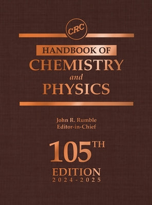 CRC Handbook of Chemistry and Physics by Rumble, John