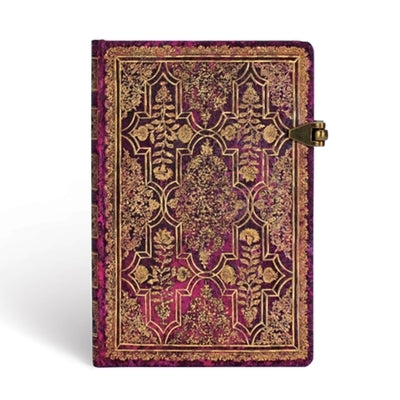 Paperblanks Amaranth Fall Filigree Hardcover Mini Lined Clasp Closure 208 Pg 85 GSM by Paperblanks