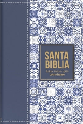 Biblia Rvr 1960 Letra Grande Tama?o Manual S?mil Piel Azul Oscuro(bible Rvr 1960 Large Print Handsize Leatherlike Tiles Dark Blue (Spanish Edition) by Reina Valera 1960
