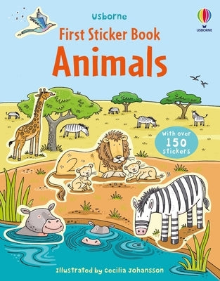 First Sticker Book Animals by Greenwell, Jessica