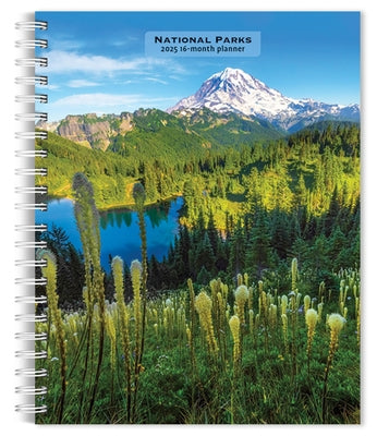 National Parks 2025 6 X 7.75 Inch Spiral-Bound Wire-O Weekly Engagement Planner Calendar New Full-Color Image Every Week by Browntrout