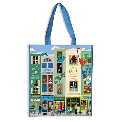 Main Street Books Reusable Shopping Bag by Galison