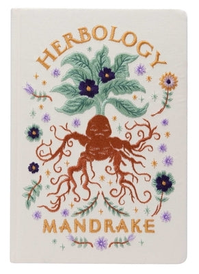 Harry Potter: Mandrake Embroidered Journal by Insights