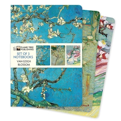 Vincent Van Gogh: Blossom Set of 3 Standard Notebooks by Flame Tree Studio