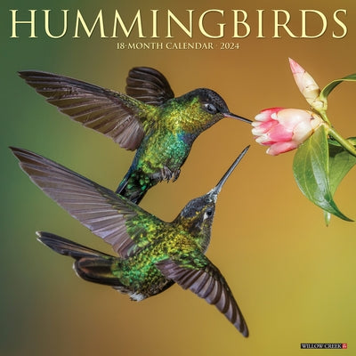 Hummingbirds 2024 12 X 12 Wall Calendar by Willow Creek Press