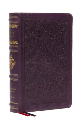 KJV Large Print Reference Bible, Purple Leathersoft, Red Letter, Comfort Print (Sovereign Collection): Holy Bible, King James Version by Thomas Nelson