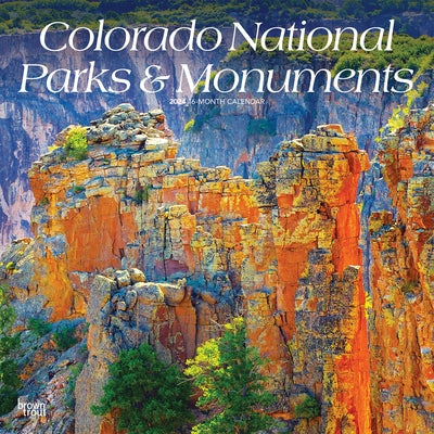 Colorado National Parks & Monuments 2024 Square by Browntrout