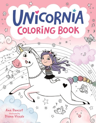Unicornia Coloring Book by Punset, Ana