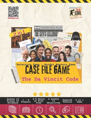 Detective Game - Murder Mystery Game - The Da Vincit Code: An unsolved cold case file - Can you solve the crime? by Aacoolgames