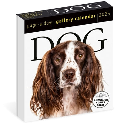 Dog Page-A-Day Gallery Calendar 2025: An Elegant Canine Celebration by Workman Calendars