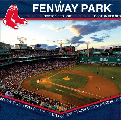 Boston Red Sox Fenway Park 2024 12x12 Stadium Wall Calendar by Turner Sports