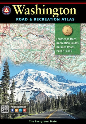 Washington Road & Recreation Atlas by Benchmark Maps