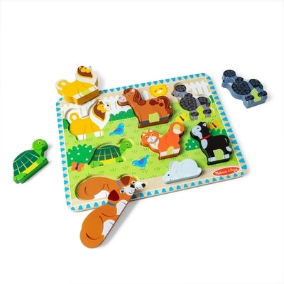 Pets Chunky Puzzle by Melissa & Doug