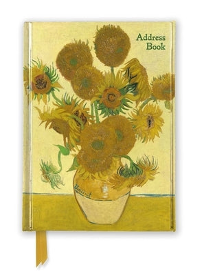 National Gallery: Sunflowers (Address Book) by Flame Tree Studio