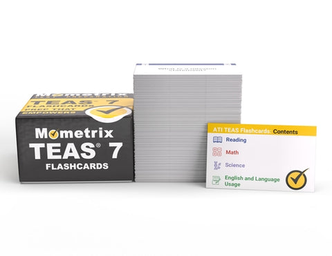 Ati Teas Test Flashcards: Ati Teas Exam Flash Cards Study Guide 2022-2023 with Practice Test Questions by Mometrix