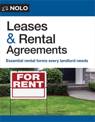 Leases & Rental Agreements by O'Connell, Ann