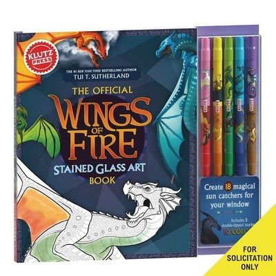 Klutzpress Wings of Fire Stained Glass Art by Klutz Press