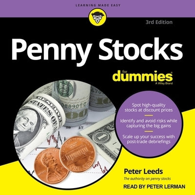 Penny Stocks for Dummies, 3rd Edition by Leeds, Peter