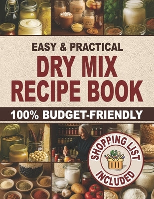 Easy & Practical Dry Mix Recipe Book: 100% Budget-Friendly Homemade Recipes to Stock Up for Long-Term Storage & Shop Only Once a Month to Enjoy Stress by Hunt, Gerald
