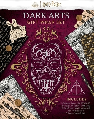 Harry Potter: Dark Arts Gift Wrap Stationery Set by Insights