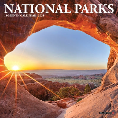 National Parks 2025 7 X 7 Mini Wall Calendar by Willow Creek Press