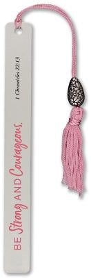 Be Strong and Courageous Metal Bookmark by Peter Pauper Press, Inc