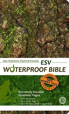 Waterproof New Testament with Psalms and Proverbs-ESV-Tree Bark by Bardin &. Marsee Publishing