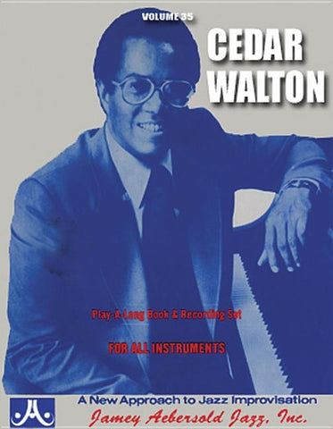 Jamey Aebersold Jazz -- Cedar Walton, Vol 35: Book & Online Audio by Walton, Cedar