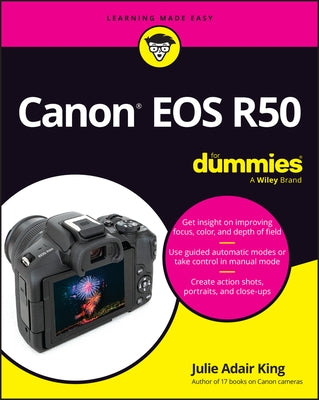 Canon EOS R50 for Dummies by King, Julie Adair