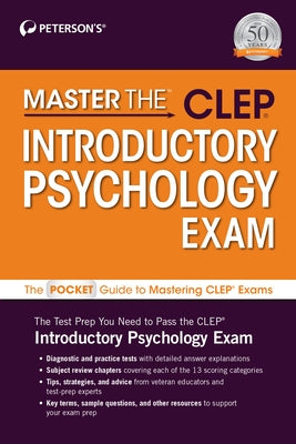 Master The(tm) Clep(r) Introductory Psychology Exam by Peterson's, Peterson's