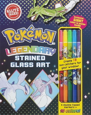 Pokémon Legendary Stained Glass by Klutz Press