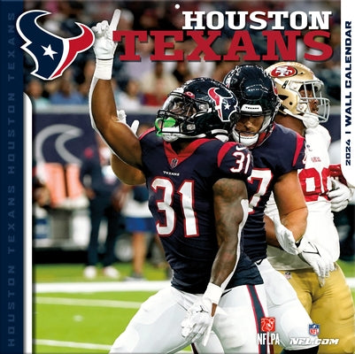 Houston Texans 2024 12x12 Team Wall Calendar by Turner Sports