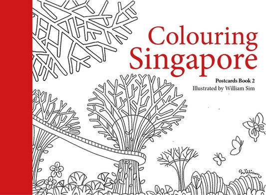 Colouring Singapore Postcards by Sim, William