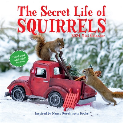 The Secret Life of Squirrels Mini Calendar 2024: Delightfully Nutty Squirrels by Workman Calendars