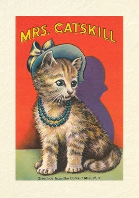 Vintage Lined Notebook Mrs. Catskill, Greetings from Catskill Mts., NY by Found Image Press