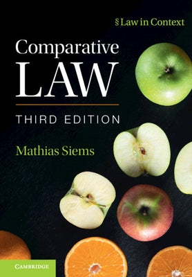 Comparative Law by Siems, Mathias