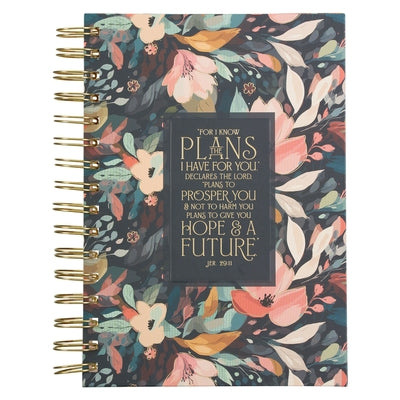 Journal Wirebound Black for I Know the Plans Jer, 29:11 by Christian Art Gifts