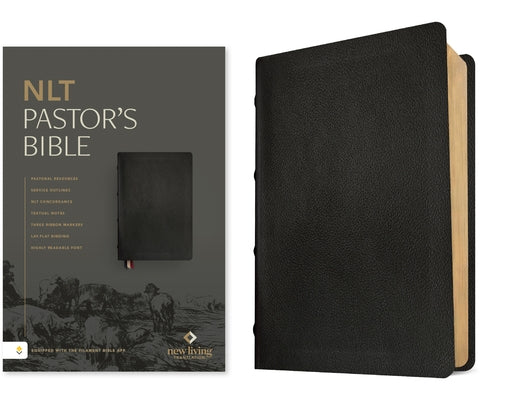 NLT Pastor's Bible, Filament Enabled (Genuine Leather, Black, Red Letter) by New Living Translation
