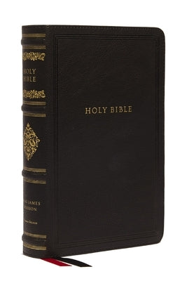 KJV Large Print Reference Bible, Black Leathersoft, Red Letter, Comfort Print, Thumb Indexed (Sovereign Collection): Holy Bible, King James Version by Thomas Nelson