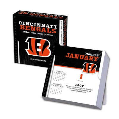 Cincinnati Bengals 2024 Box Calendar by Turner Licensing