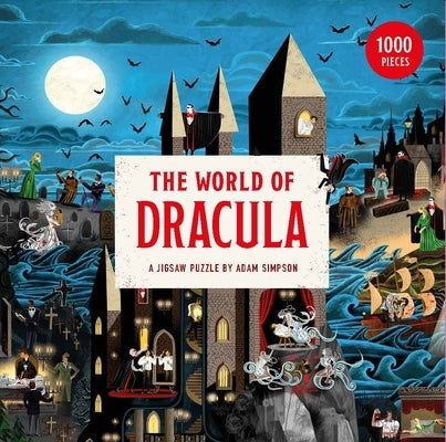 The World of Dracula 1000 Piece Puzzle: A Jigsaw Puzzle by Adam Simpson by Simpson, Adam