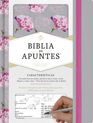 Rvr 1960 Biblia de Apuntes, Gris Y Floreado Tela Impresa by B&h EspaÃ±ol Editorial