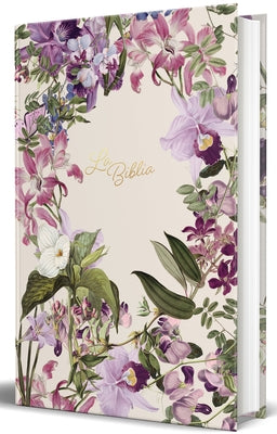 La Biblia Católica: Edición Letra Grande. Tapa Dura, Morada Con Flores / Catholic Bible: Large Print, Hard Cover, Purple with Flowers by Biblia de AmÃ©rica