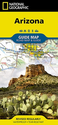 Arizona Map by National Geographic Maps