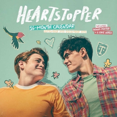 Heartstopper 16-Month 2023-2024 Wall Calendar with Bonus Poster and Love Notes by Netflix