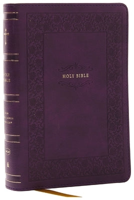 NKJV Compact Paragraph-Style Bible W/ 43,000 Cross References, Purple Leathersoft, Red Letter, Comfort Print: Holy Bible, New King James Version: Holy by Thomas Nelson